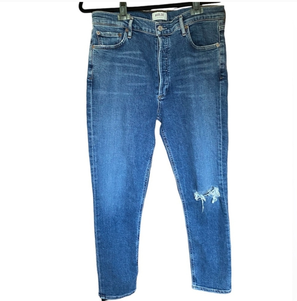 AGOLDE Nico High-Rise Skinny Jeans 31